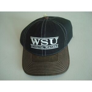 WICHITA KANSAS THE GAME 90S  STRAPBACK  GOLF HAT CAP VINTAGE EE3